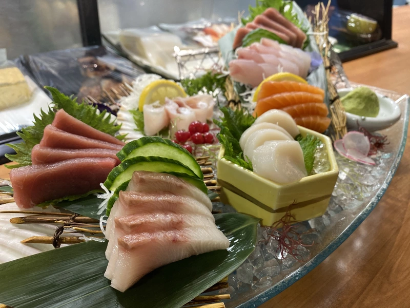 Sashimi especial de Chef (7clases)